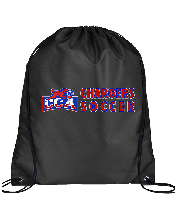 Central Christian Academy Soccer Basic - Drawstring Bag
