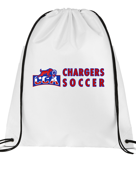 Central Christian Academy Soccer Basic - Drawstring Bag