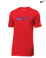 Central Christian Academy Soccer Basic - Mens Nike Cotton Poly Tee