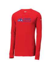 Central Christian Academy Soccer Basic - Mens Nike Longsleeve