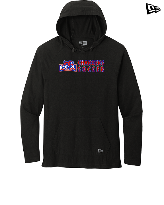 Central Christian Academy Soccer Basic - New Era Tri-Blend Hoodie
