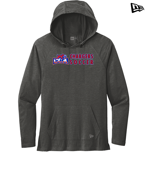 Central Christian Academy Soccer Basic - New Era Tri-Blend Hoodie