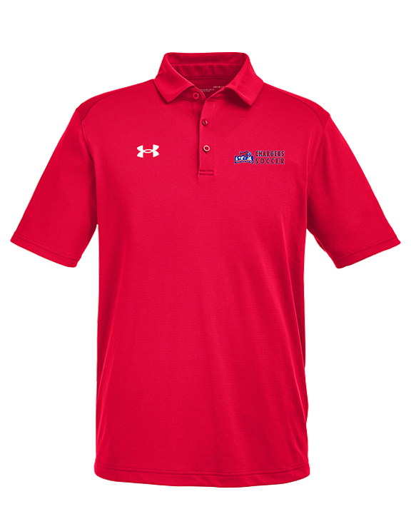 Central Christian Academy Soccer Basic - Under Armour Mens Tech Polo