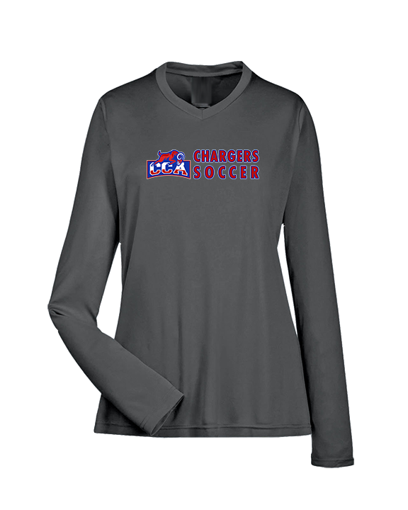Central Christian Academy Soccer Basic - Womens Performance Longsleeve