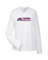 Central Christian Academy Soccer Basic - Womens Performance Longsleeve
