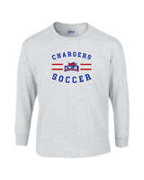 Central Christian Academy Soccer Curve - Cotton Longsleeve