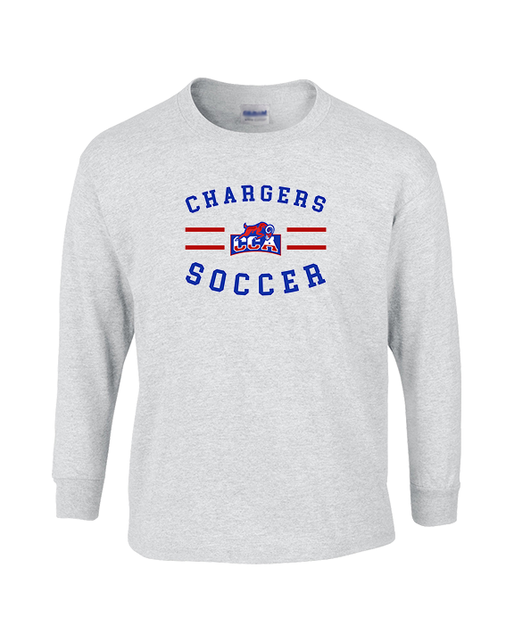 Central Christian Academy Soccer Curve - Cotton Longsleeve