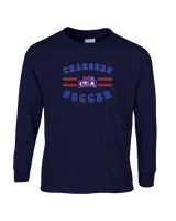 Central Christian Academy Soccer Curve - Cotton Longsleeve