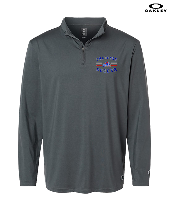 Central Christian Academy Soccer Curve - Mens Oakley Quarter Zip