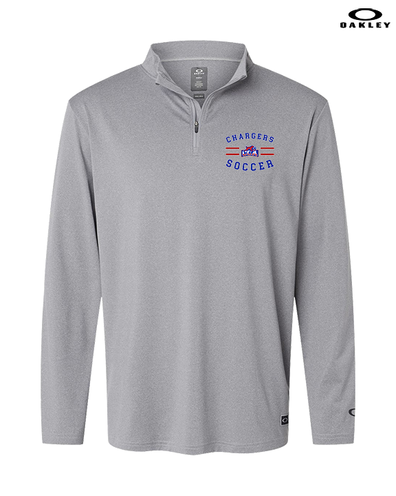 Central Christian Academy Soccer Curve - Mens Oakley Quarter Zip