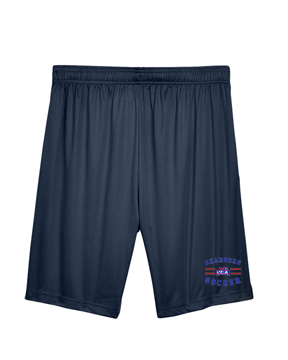 Central Christian Academy Soccer Curve - Mens Training Shorts with Pockets
