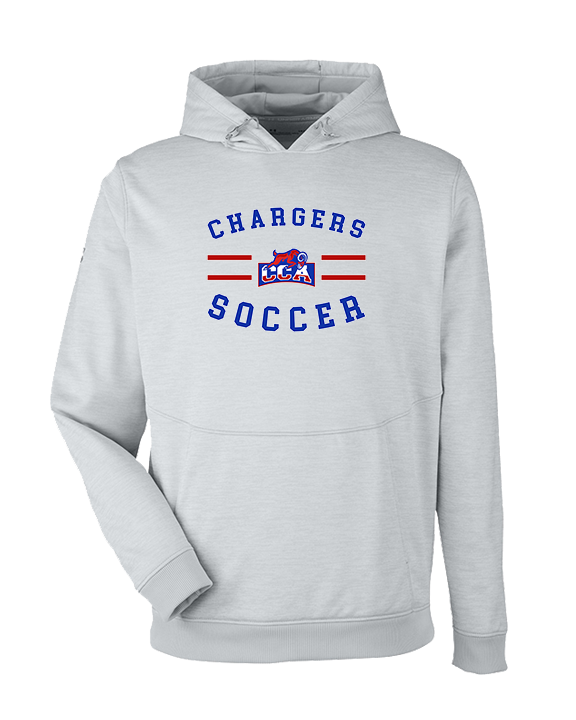 Central Christian Academy Soccer Curve - Under Armour Mens Storm Fleece