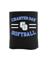 Charter Oak HS Softball Curve - Koozie