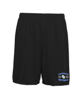 Charter Oak HS Softball Curve - Mens 7inch Training Shorts