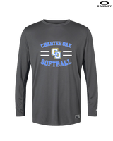 Charter Oak HS Softball Curve - Mens Oakley Longsleeve
