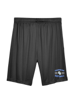 Charter Oak HS Softball Curve - Mens Training Shorts with Pockets