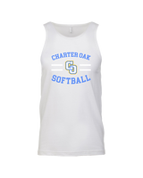 Charter Oak HS Softball Curve - Tank Top