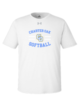 Charter Oak HS Softball Curve - Under Armour Mens Team Tech T-Shirt