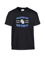 Charter Oak HS Softball Curve - Youth Shirt