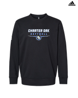 Charter Oak HS Softball Design - Mens Adidas Crewneck
