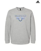 Charter Oak HS Softball Design - Mens Adidas Crewneck