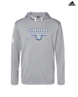 Charter Oak HS Softball Design - Mens Adidas Hoodie