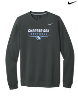 Charter Oak HS Softball Design - Mens Nike Crewneck