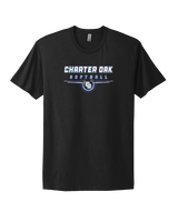 Charter Oak HS Softball Design - Mens Select Cotton T-Shirt