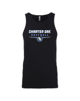 Charter Oak HS Softball Design - Tank Top