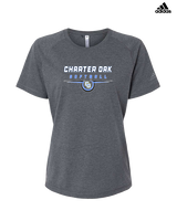 Charter Oak HS Softball Design - Womens Adidas Performance Shirt