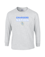 Charter Oak HS Softball Nation - Cotton Longsleeve