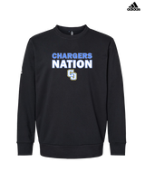 Charter Oak HS Softball Nation - Mens Adidas Crewneck