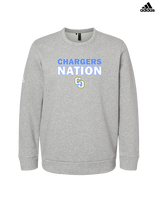 Charter Oak HS Softball Nation - Mens Adidas Crewneck