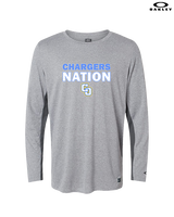 Charter Oak HS Softball Nation - Mens Oakley Longsleeve