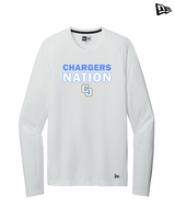 Charter Oak HS Softball Nation - New Era Performance Long Sleeve