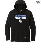 Charter Oak HS Softball Nation - New Era Tri-Blend Hoodie