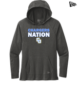 Charter Oak HS Softball Nation - New Era Tri-Blend Hoodie