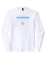 Charter Oak HS Softball Nation - Tri-Blend Long Sleeve
