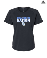 Charter Oak HS Softball Nation - Womens Adidas Performance Shirt