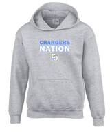 Charter Oak HS Softball Nation - Youth Hoodie
