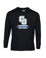 Charter Oak HS Softball Split - Cotton Longsleeve