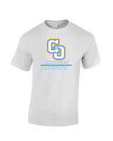 Charter Oak HS Softball Split - Cotton T-Shirt