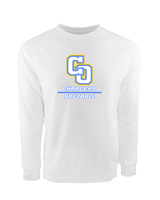 Charter Oak HS Softball Split - Crewneck Sweatshirt