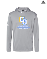 Charter Oak HS Softball Split - Mens Adidas Hoodie