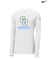 Charter Oak HS Softball Split - Mens Nike Longsleeve