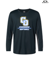 Charter Oak HS Softball Split - Mens Oakley Longsleeve