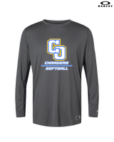 Charter Oak HS Softball Split - Mens Oakley Longsleeve