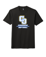 Charter Oak HS Softball Split - Tri-Blend Shirt