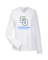 Charter Oak HS Softball Split - Womens Performance Longsleeve