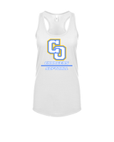 Charter Oak HS Softball Split - Womens Tank Top